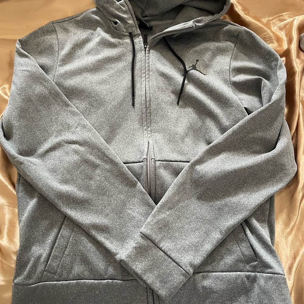 Gray Jordan Hoodie Sweater